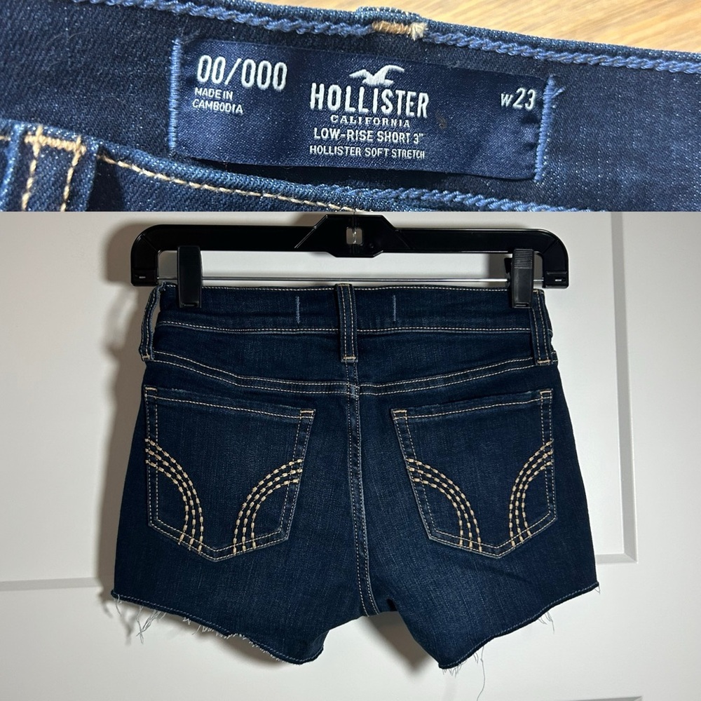 Size 00/000 Hollister jean shorts